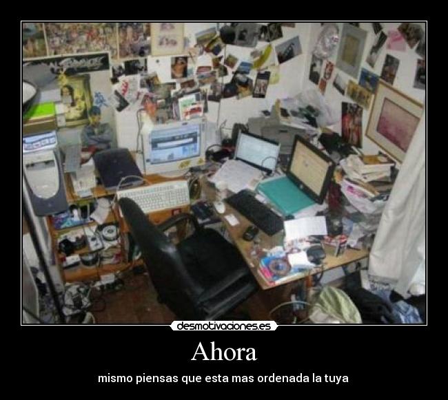 Ahora - mismo piensas que esta mas ordenada la tuya 