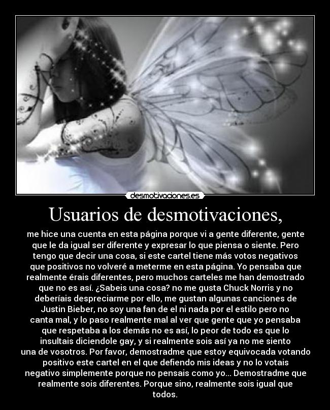 Usuarios de desmotivaciones, -