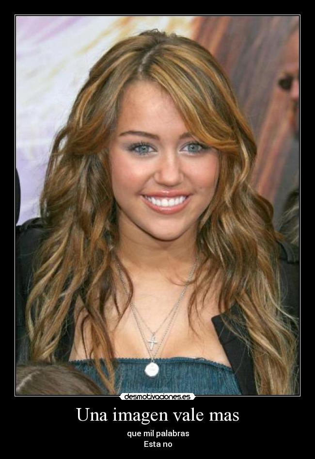 Una imagen vale mas - que mil palabras
Esta no