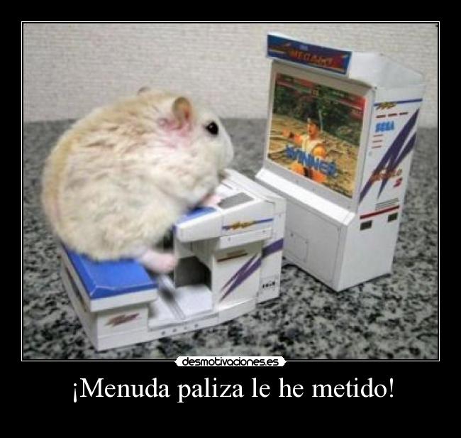 ¡Menuda paliza le he metido! - 