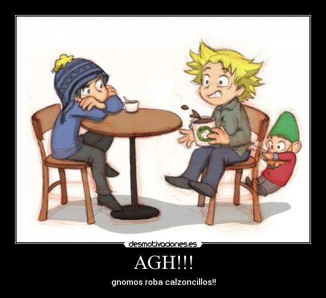 AGH!!! - gnomos roba calzoncillos!!