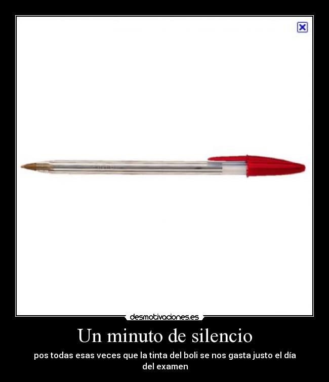 Un minuto de silencio - 