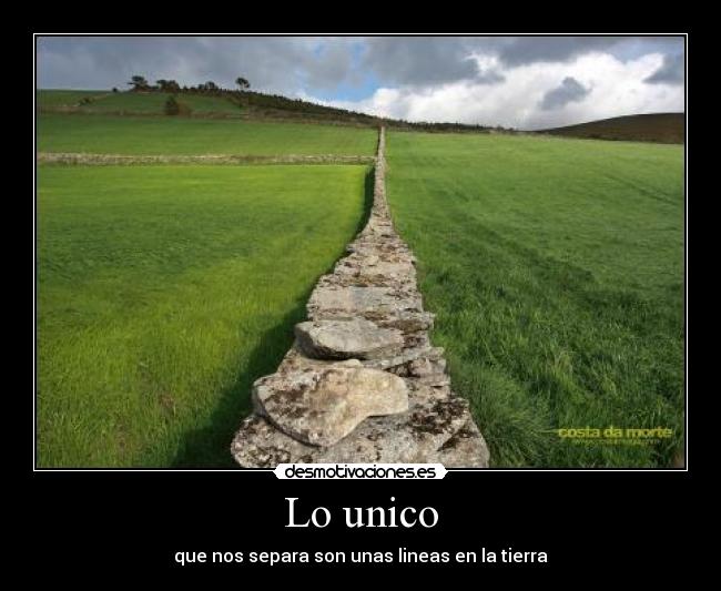 Lo unico -