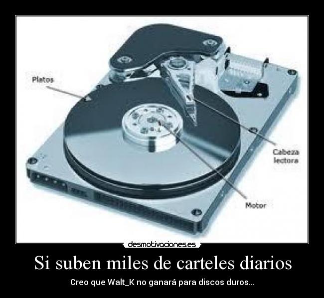 Si suben miles de carteles diarios - 