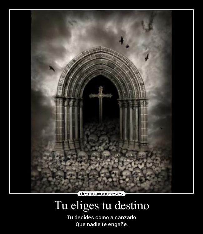 Tu eliges tu destino - 