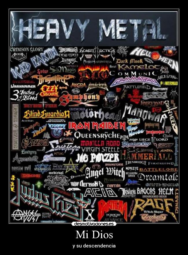 Mi Dios - y su descendencia