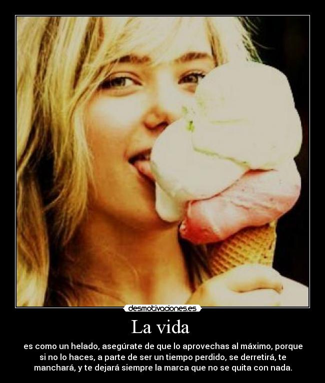 La vida -