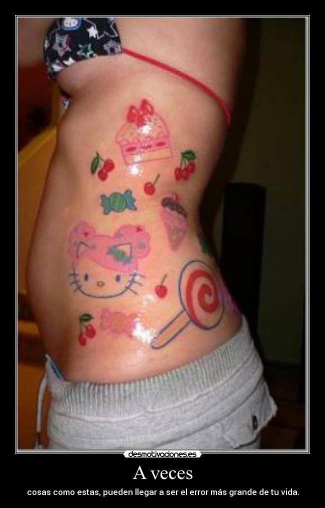 carteles tatto desmotivaciones