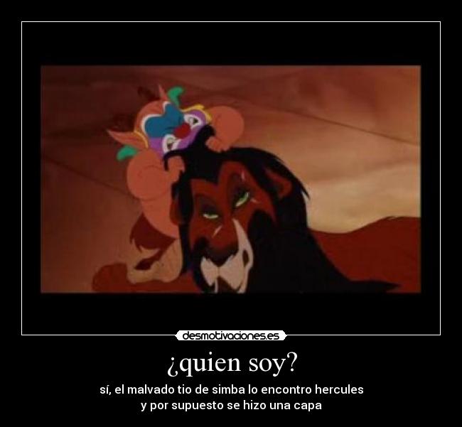 ¿quien soy? - 