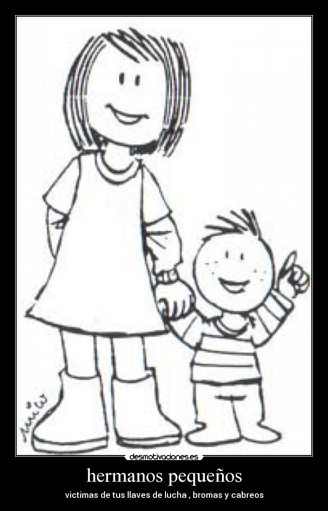 hermanos pequeños - victimas de tus llaves de lucha , bromas y cabreos