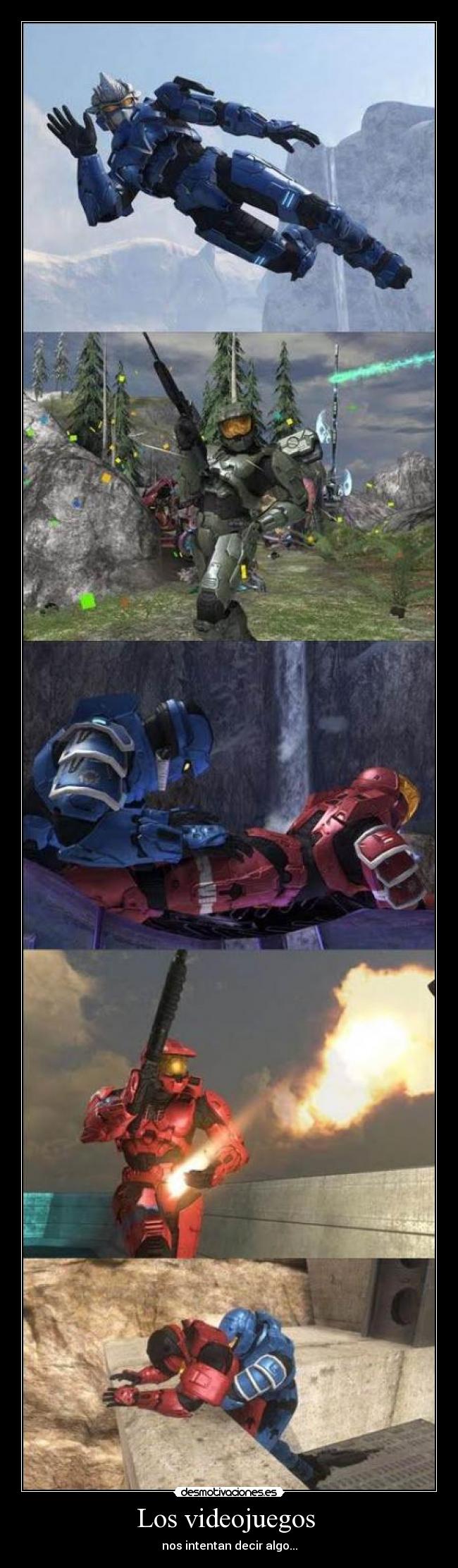 Los videojuegos  - nos intentan decir algo...