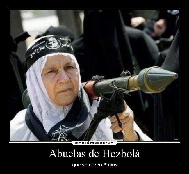 Abuelas de Hezbolá - que se creen Rusas