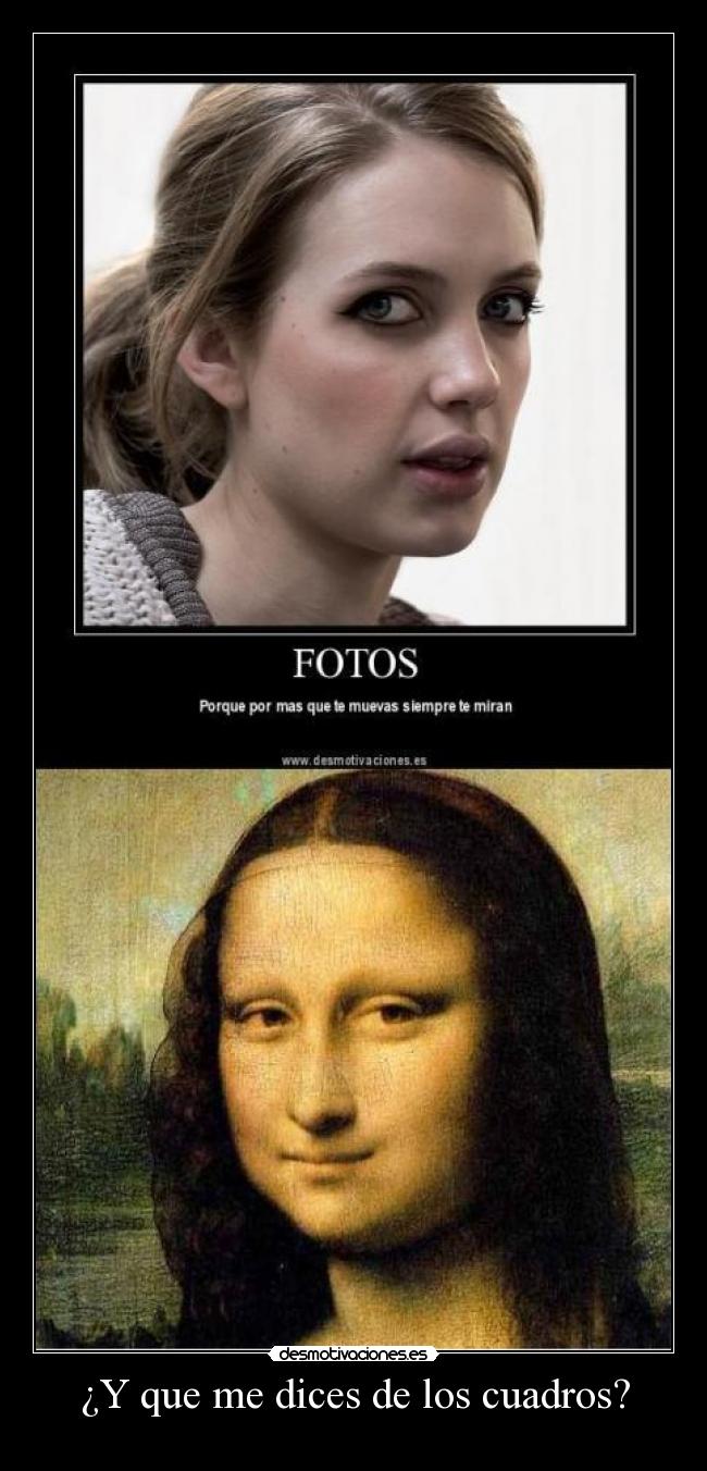 carteles mona lisa desmotivaciones