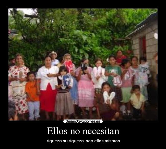 Ellos no necesitan - 