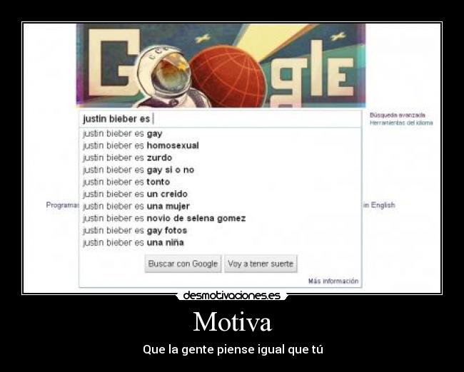 Motiva - Que la gente piense igual que tú