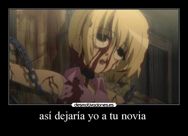 así dejaría yo a tu novia  - 
