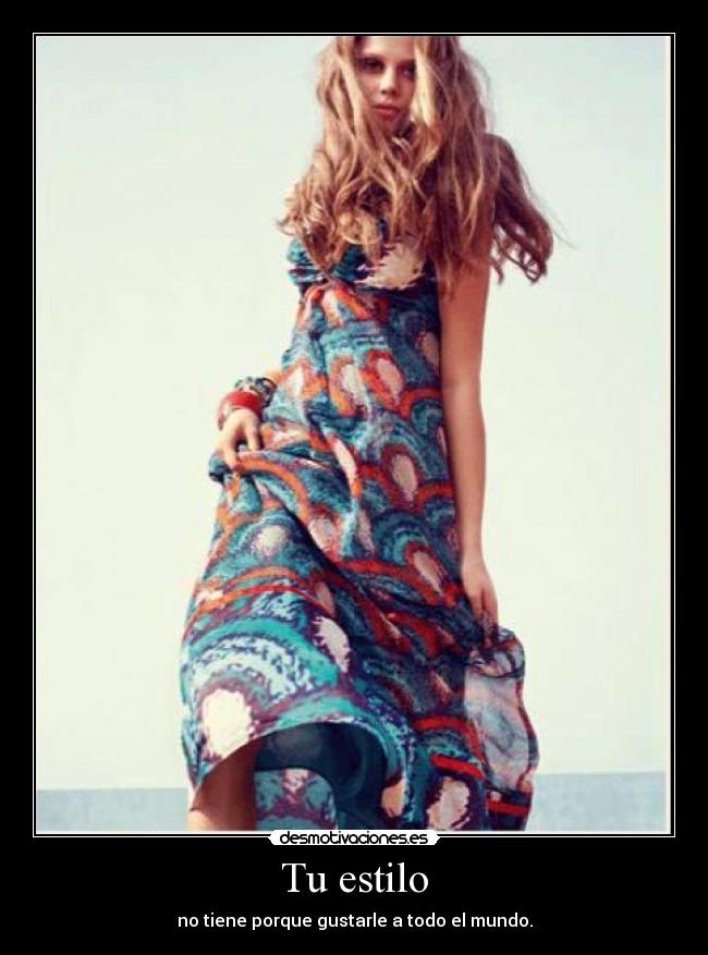 Tu estilo -