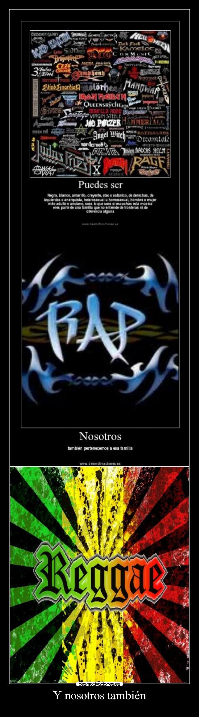 Y nosotros también -