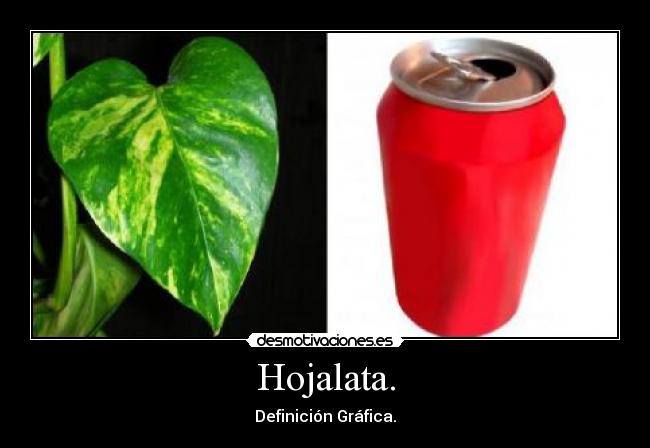 Hojalata. - Definición Gráfica.