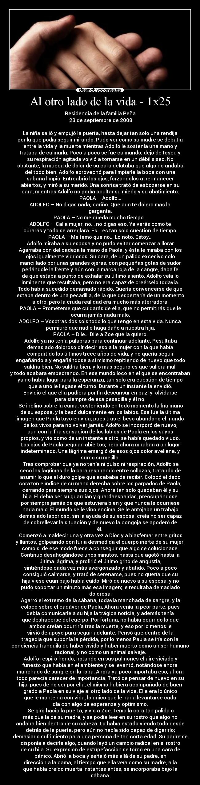 Al otro lado de la vida - 1x25 - 