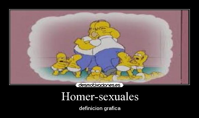 Homer-sexuales -