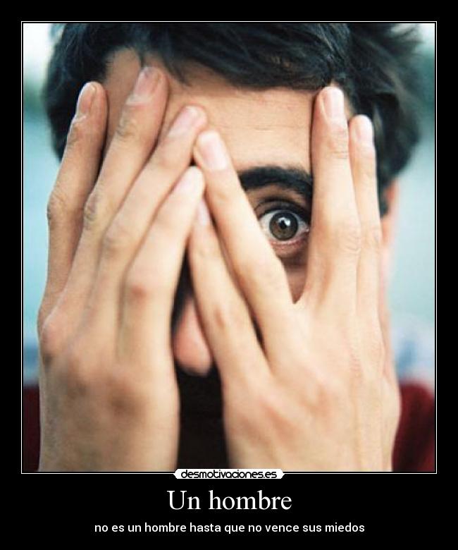 Un hombre -