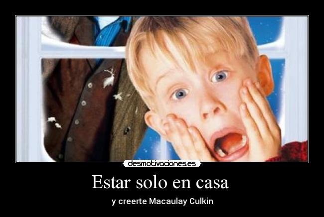 Estar solo en casa -