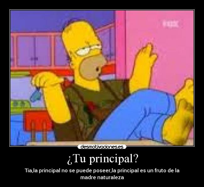 ¿Tu principal? - 