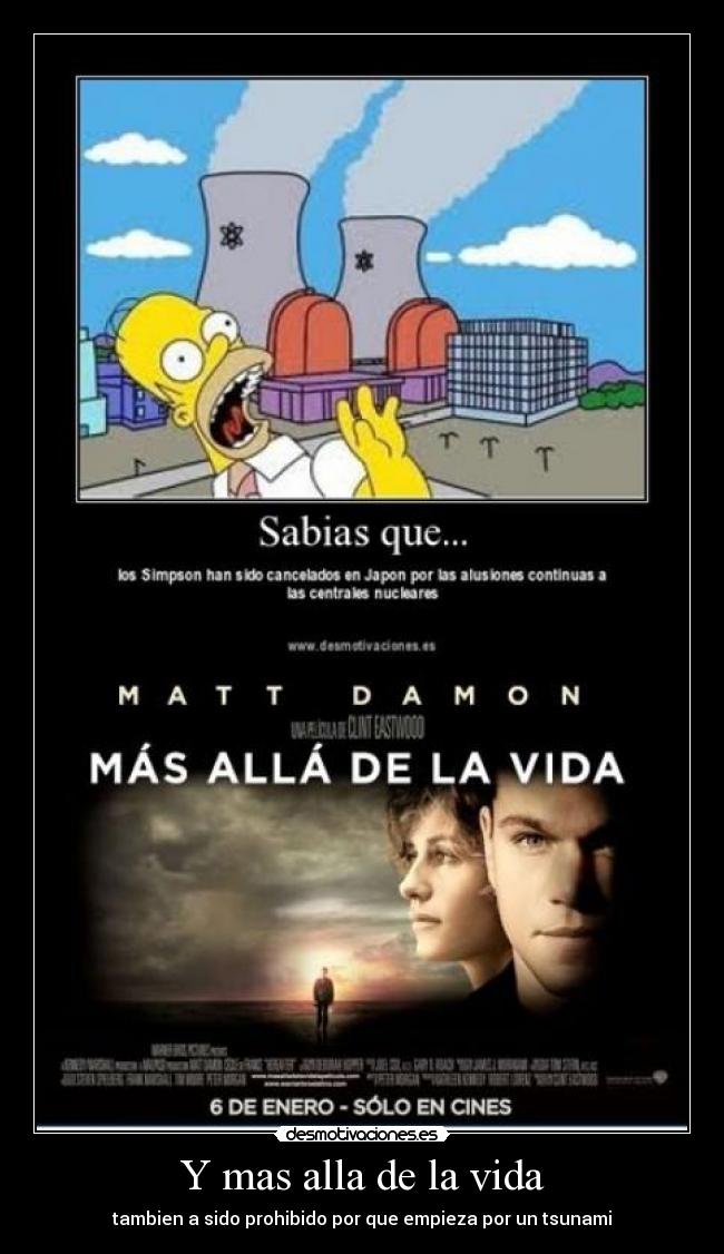 Y mas alla de la vida -