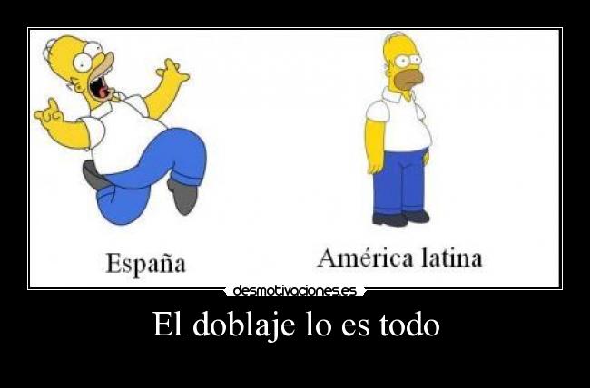 carteles homer doblaje desmotivaciones