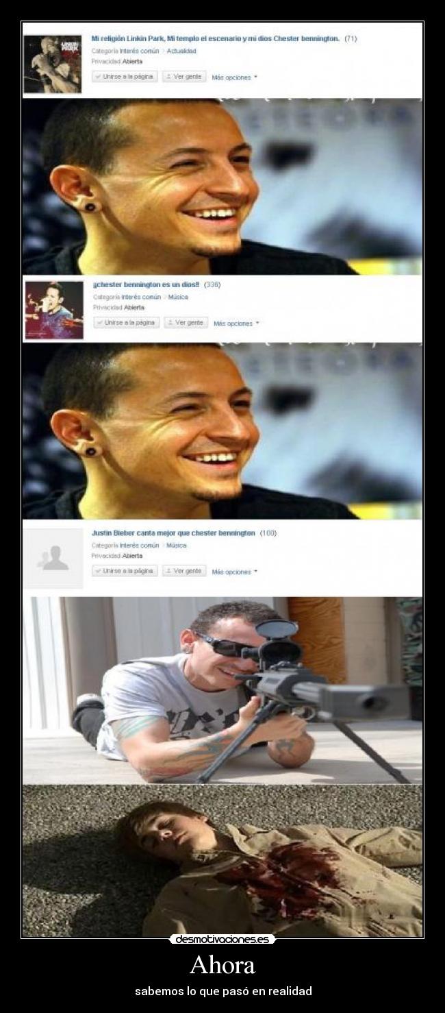 Ahora - sabemos lo que pasó en realidad