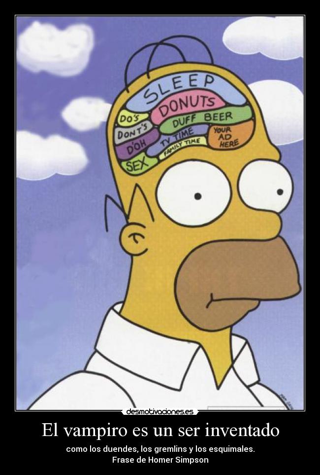 El vampiro es un ser inventado - 