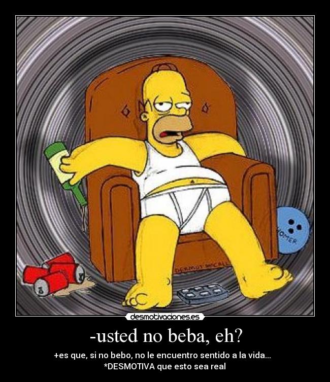 carteles homersimpsonborracho desmotivaciones