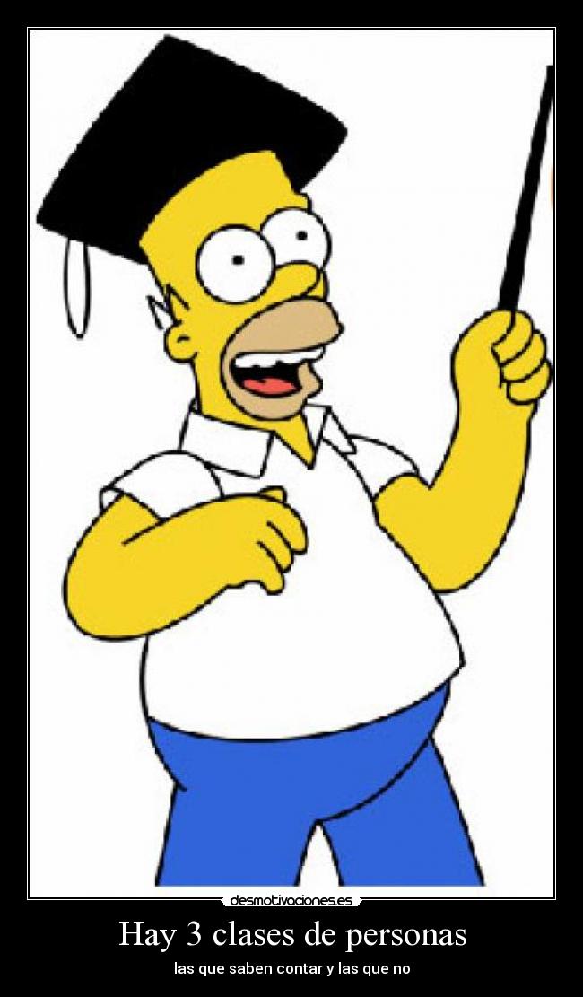 Hay 3 clases de personas -