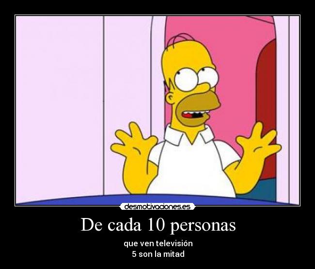 De cada 10 personas - 