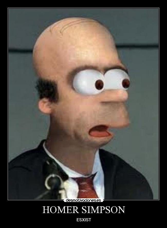 HOMER SIMPSON - ESXIST