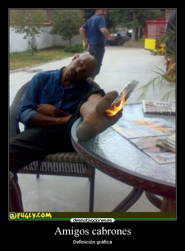 Amigos cabrones - Definición gráfica
