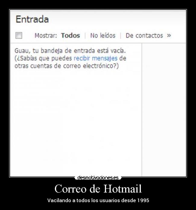 Correo de Hotmail -