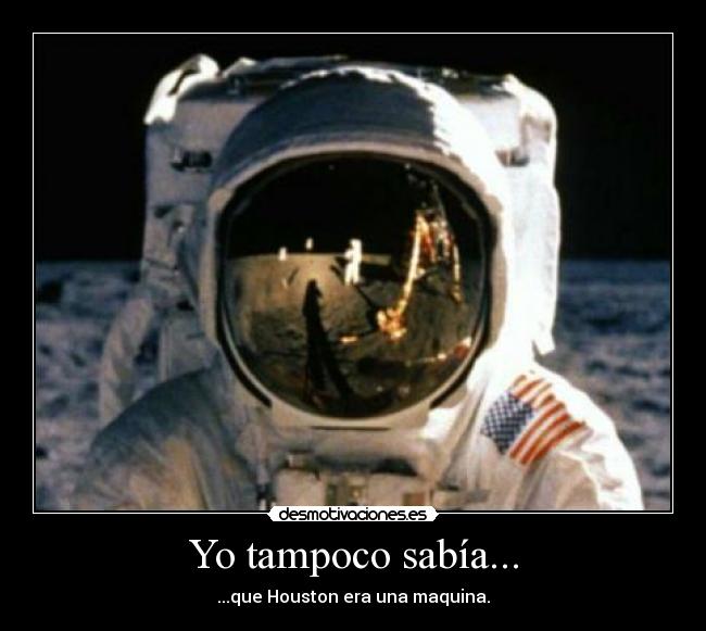 Yo tampoco sabía... -