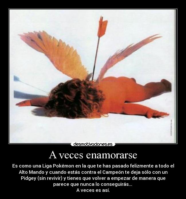 A veces enamorarse -