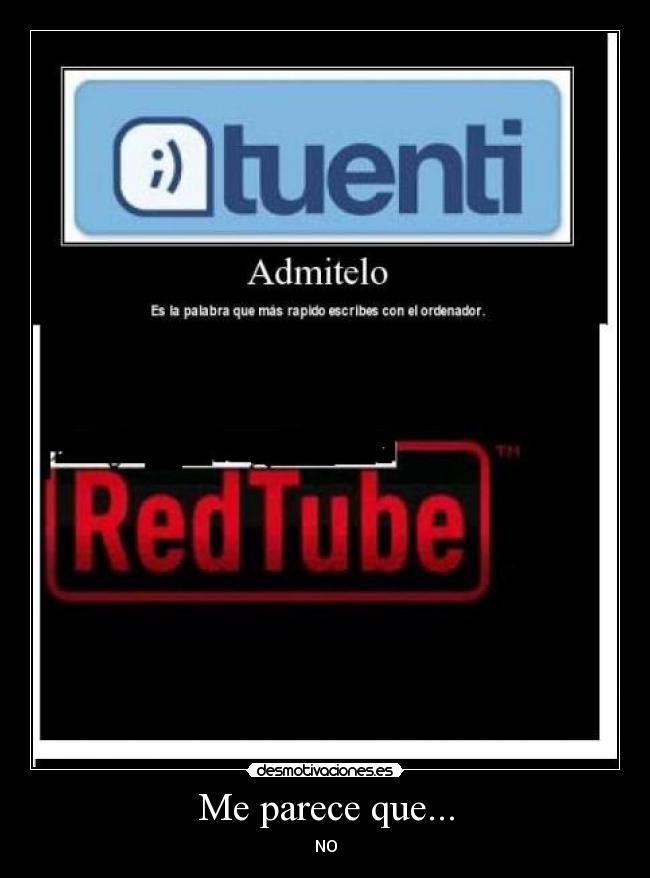 Me parece que... - NO