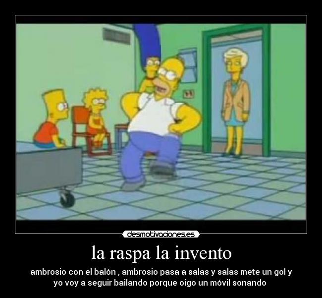 la raspa la invento - 