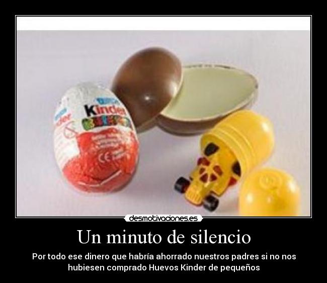 Un minuto de silencio -