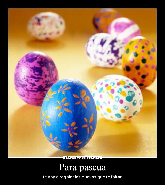 Para pascua -