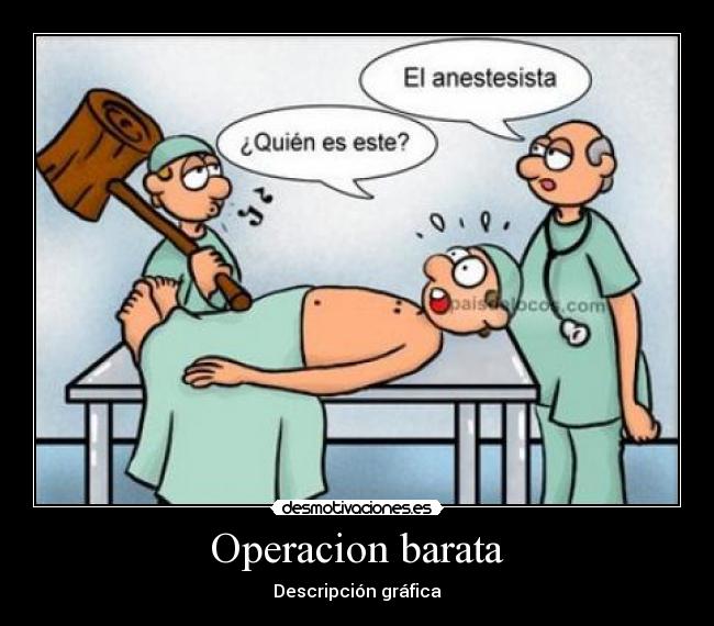 Operacion barata - Descripción gráfica