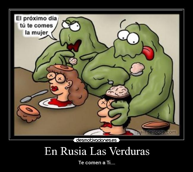 En Rusia Las Verduras -