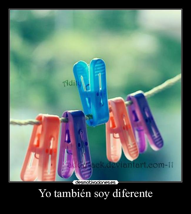 Yo también soy diferente -