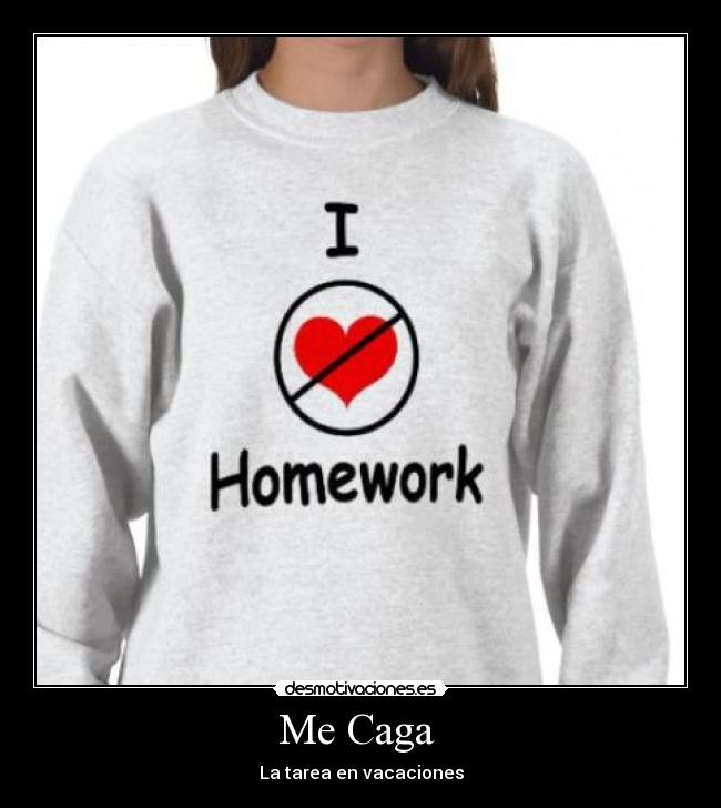 carteles tarea desmotivaciones