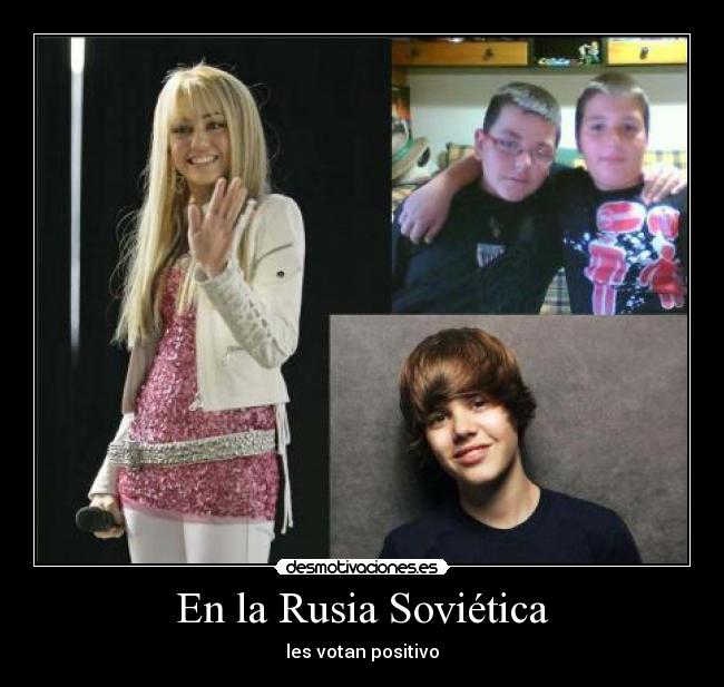 En la Rusia Soviética - les votan positivo
