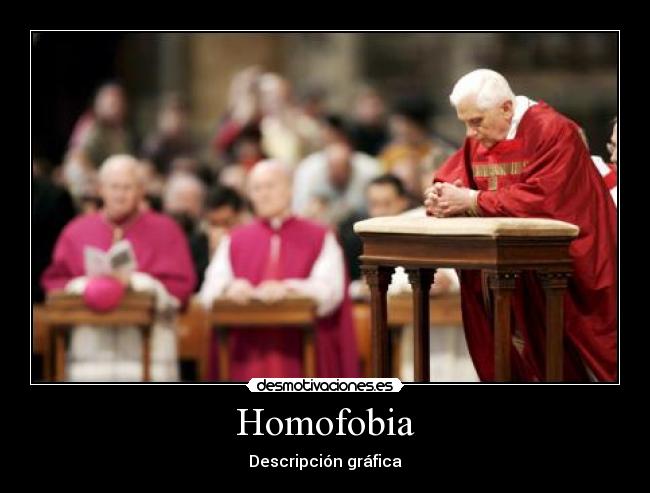 Homofobia - Descripción gráfica